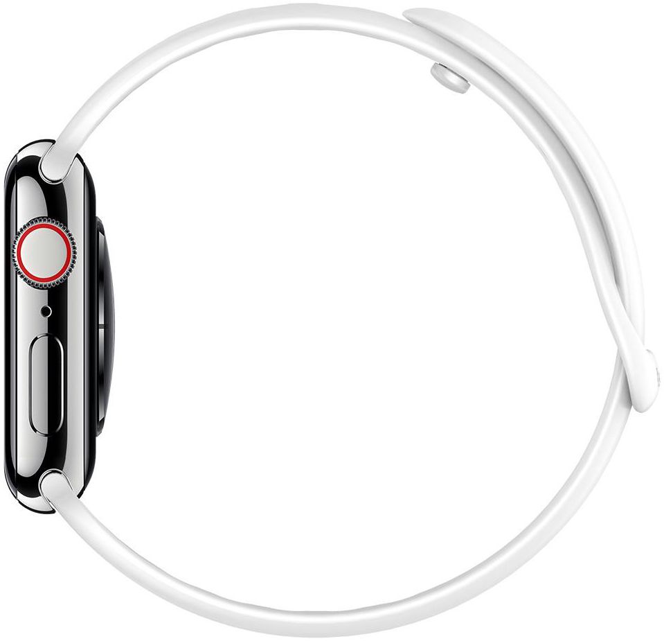 Spigen Air Fit Apple Watch 41MM / 40MM / 38MM Bandje Siliconen Wit afbeelding 3