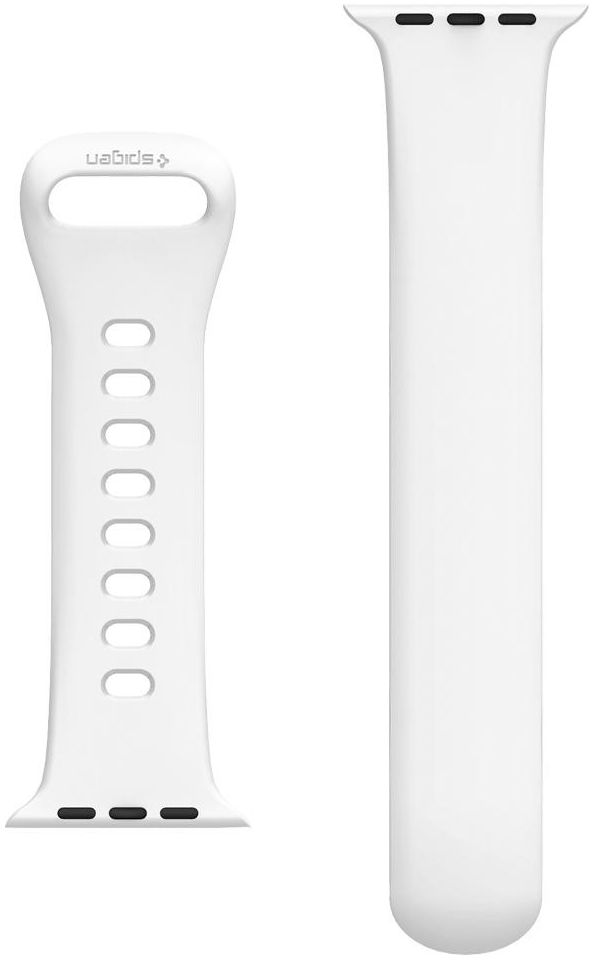 Spigen Air Fit Apple Watch 41MM / 40MM / 38MM Bandje Siliconen Wit afbeelding 4