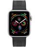 Spigen Retro Fit Apple Watch 41MM / 40MM / 38MM Bandje Kunst Leer Zwart