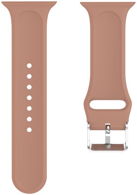 Apple Watch 41MM / 40MM / 38MM Bandje Siliconen 3D Diamant Textuur Licht Roze afbeelding 4