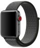 Apple Watch 44MM / 42MM Bandje Nylon met Klittenband Grijs/Groen