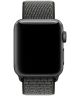 Apple Watch 41MM / 40MM / 38MM Bandje Nylon met Klittenband Grijs/Groen