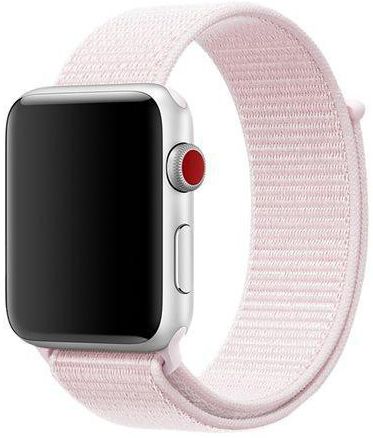 Originele Apple Nike Sport Loop Apple Watch Band 45MM / 44MM / 42MM Roze afbeelding 1