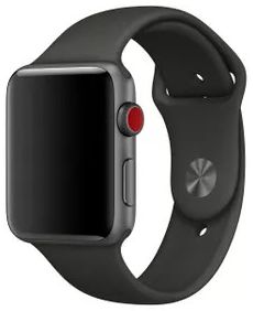 Originele Apple Sport Apple Watch Band 4/5 44MM, 3/2/1 42MM Zwart afbeelding 1