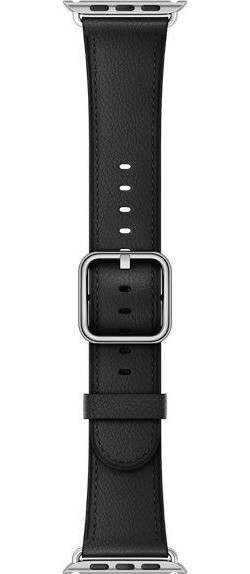 Origineel Apple Classic Buckle Apple Watch 45MM / 44MM / 42MM Bandje Zwart afbeelding 4