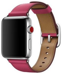 Originele Apple Classic Buckle Apple Watch Band 4/5 44MM, 3 42MM Roze afbeelding 2
