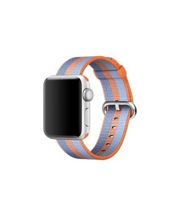 Originele Apple Gevlochten Nylon Bandje Watch 45MM / 44MM / 42MM Oranje Bandjes