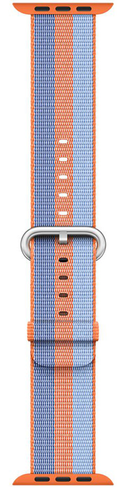 Originele Apple Gevlochten Nylon Bandje Watch 45MM / 44MM / 42MM Oranje afbeelding 3