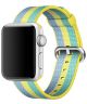 Origineel Apple Geweven Nylon Apple Watch 45MM / 44MM / 42MM Bandje Geel