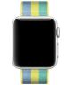 Origineel Apple Geweven Nylon Apple Watch 45MM / 44MM / 42MM Bandje Geel