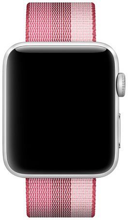 Origineel Apple Geweven Nylon Apple Watch 41MM / 40MM / 38MM Bandje Berry afbeelding 2