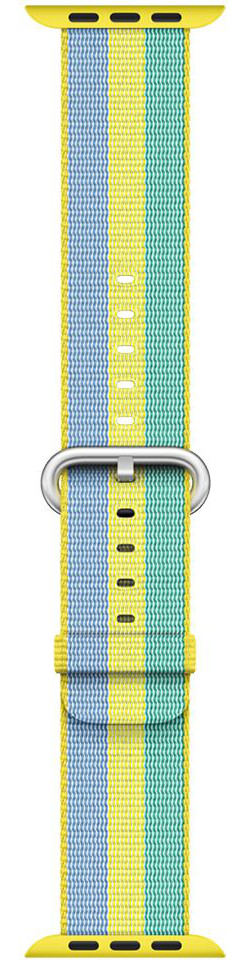 Origineel Apple Geweven Nylon Apple Watch 41MM / 40MM / 38MM Bandje Pollen afbeelding 3