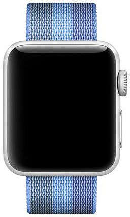 Originele Apple Nylon Apple Watch Band 4/5 40MM, 3/2/1 38MM Blauw afbeelding 1