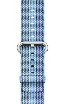 Originele Apple Nylon Apple Watch Band 4/5 40MM, 3/2/1 38MM Blauw afbeelding 2