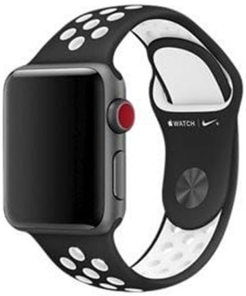Originele Apple Nike Sport Loop Apple Watch Band 41MM / 40MM / 38MM Zwart Bandjes