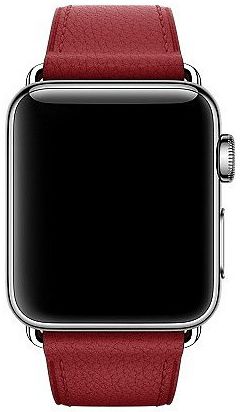 Originele Apple Classic Buckle Apple Watch Band 41MM / 40MM / 38MM Rood afbeelding 3