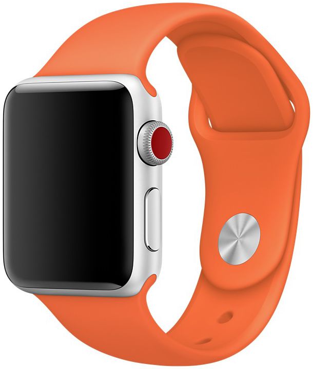 Originele Apple Classic Buckle Bandje Watch 44MM / 38MM Oranje afbeelding 1