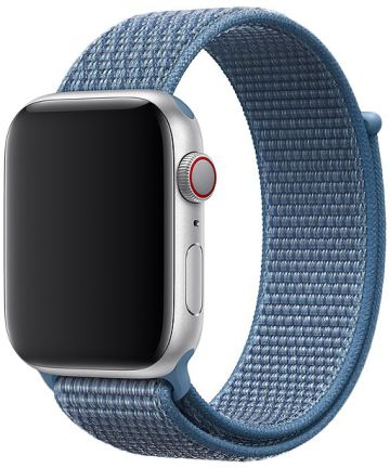Originele Apple Nike Sport Loop Apple Watch Band 45MM / 44MM / 42MM Blauw Bandjes