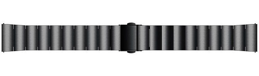 Universeel Smartwatch 20MM Bandje Luxe Schakels Roestvrij Staal Zwart afbeelding 5