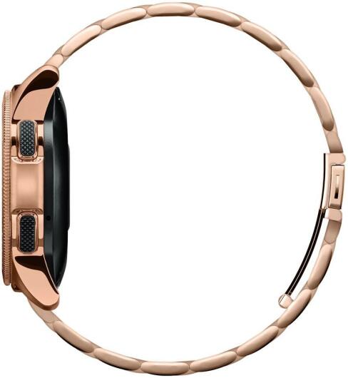Spigen Modern Fit Universeel Smartwatch 20MM Bandje RVS Roze Goud afbeelding 4