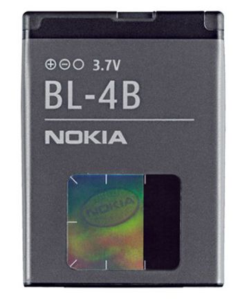 Nokia BL-4B Originele Accu: 700mAh Batterijen