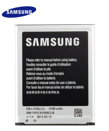 Samsung Galaxy S3 (Neo) Batterij Origineel: EB-L1G6LLU Batterijen