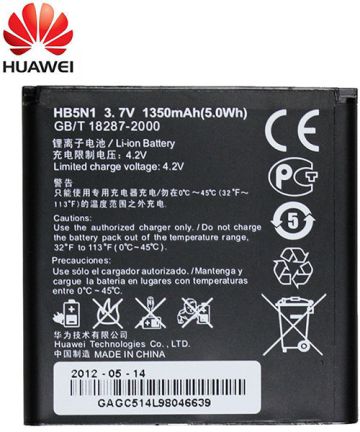 Originele Huawei HB5N1 Li-ion Accu Batterijen