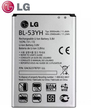 LG G3 Batterij Origineel: BL-53YH Batterijen