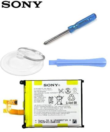 Sony Xperia Z2 Batterij LIS1543ERPC Origineel: 3200mAh Batterijen