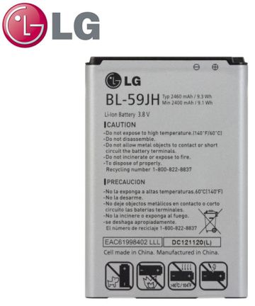 LG BL-59JH Accu Origineel: 2460mAh Batterijen