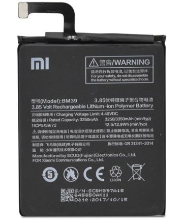 Xiaomi Mi 6 Batterij BM39 3250mAh Batterijen