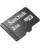 Sandisk MicroSD Geheugenkaart 2GB Zwart