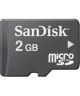Sandisk MicroSD Geheugenkaart 2GB Zwart