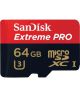 Sandisk MicroSDHC Extreme Pro 64GB