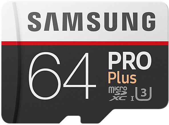 Samsung Pro+ 64GB MicroSD class 10 UHS-I U3 afbeelding 1