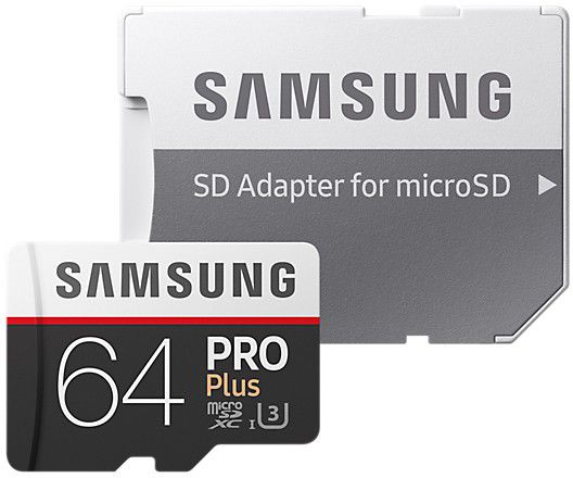 Samsung Pro+ 64GB MicroSD class 10 UHS-I U3 afbeelding 4
