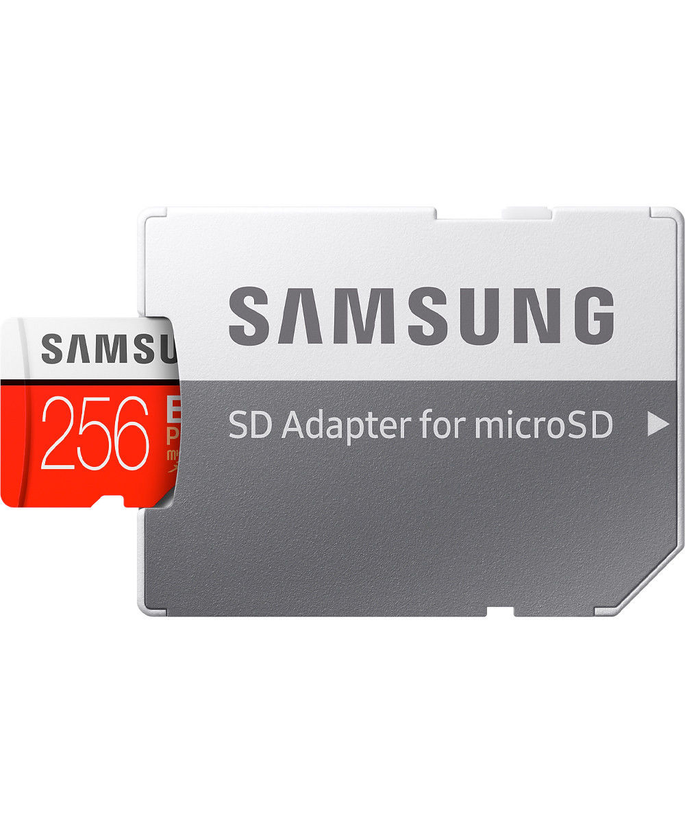 Samsung EVO Plus MicroSDXC Geheugenkaart (2020) met Adapter 256GB Rood afbeelding 4