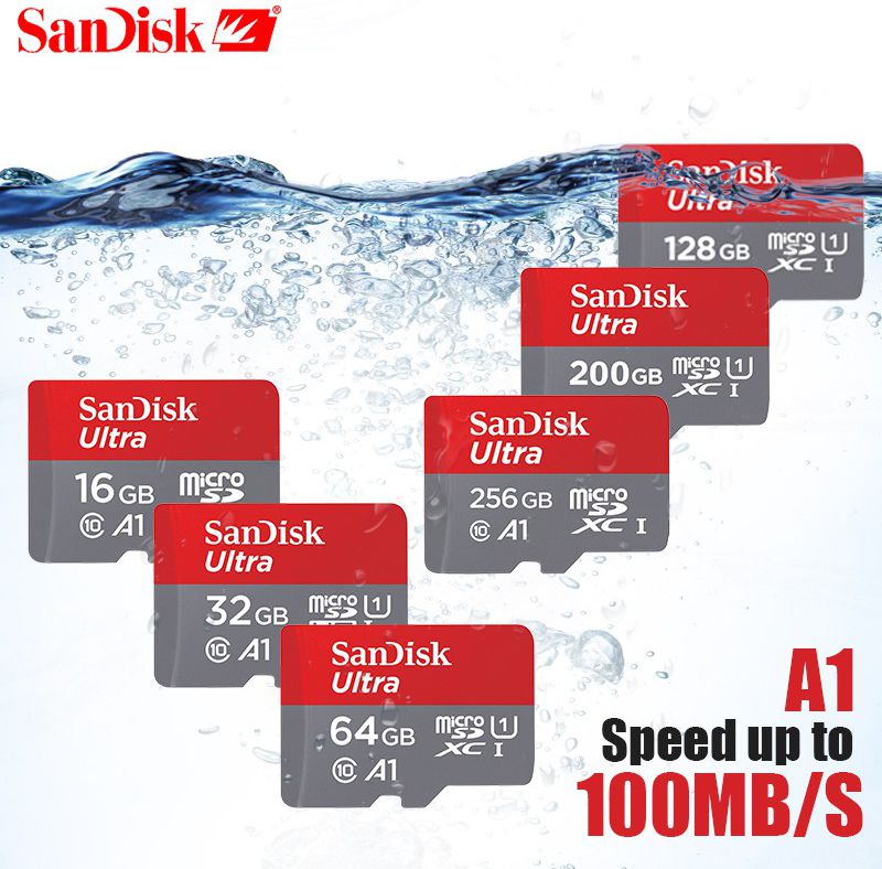 Sandisk Ultra MicroSD kaart 128GB A1 Class 10 afbeelding 3