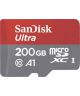 Sandisk Ultra MicroSD kaart 200GB A1 Class 10