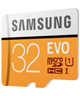 Samsung Evo 32GB MicroSD Class 10 UHS-I