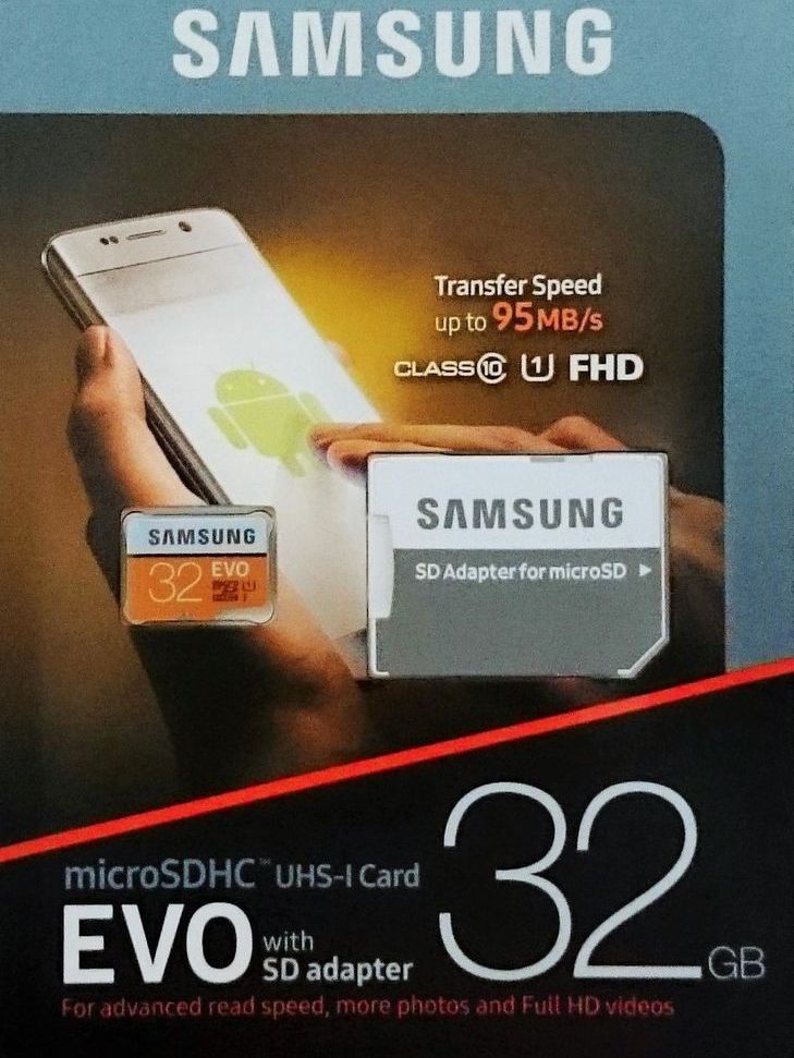 Samsung Evo 32GB MicroSD Class 10 UHS-I afbeelding 4