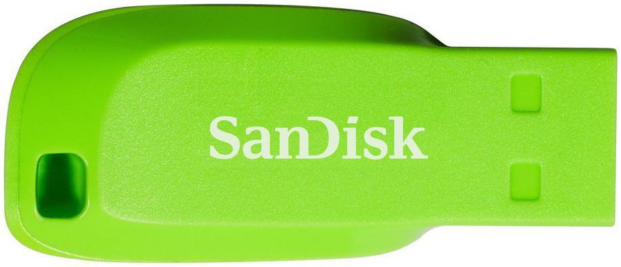 SanDisk Cruzer Blade - USB-stick - 16 GB Groen afbeelding 2