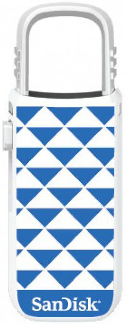 Sandisk, Cruzer U USB-Stick 16GB Blue afbeelding 2