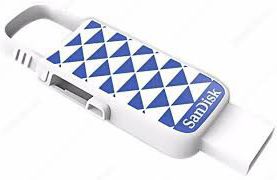 Sandisk, Cruzer U USB-Stick 16GB Blue afbeelding 1