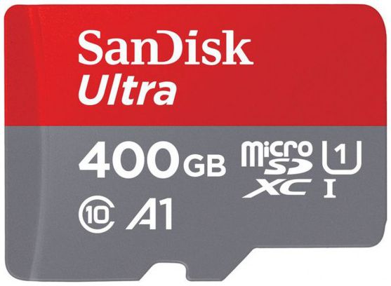 Sandisk Ultra MicroSD kaart 400GB A1 Class 10 afbeelding 1