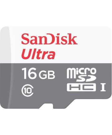 Sandisk Ultra microSDHC kaart: 16GB Geheugenkaarten