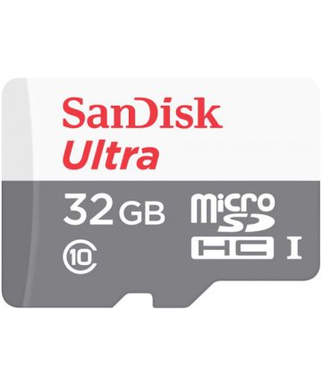Sandisk Ultra microSDHC kaart: 32GB Geheugenkaarten