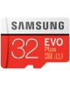 Samsung Evo Class 10 Micro-SD Kaart met SD-Adapter 32GB Rood