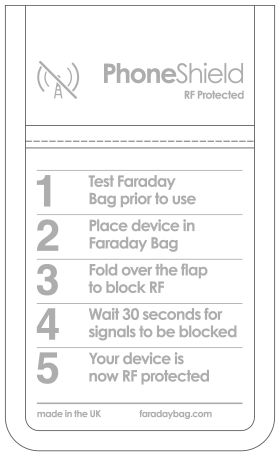 Disklabs Faraday Bag Phone Shield 1 (PS1) afbeelding 6
