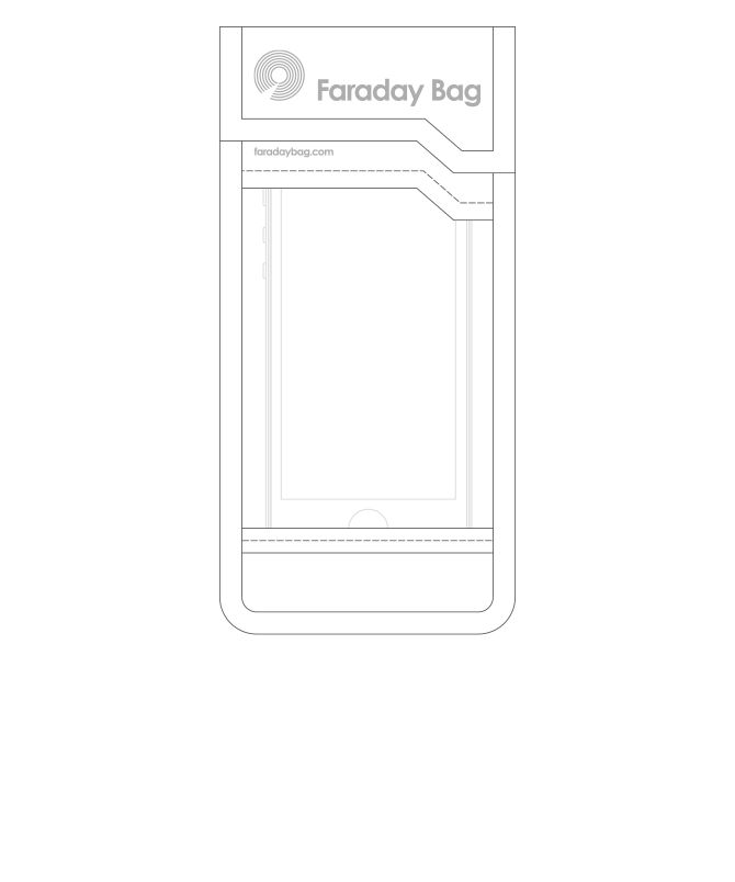 Disklabs Faraday Bag Phone Shield 2 (PS2) Met Window afbeelding 4